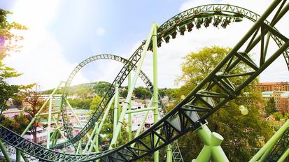 Helix, en av berg-och-dalbanorna på Liseberg